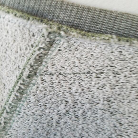 Volcom Womens Geometric Sweatshirt Green Heather Knit Size Small - Picture 7 of 11